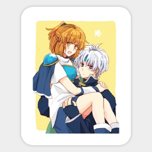 Arle and Schezo Sticker